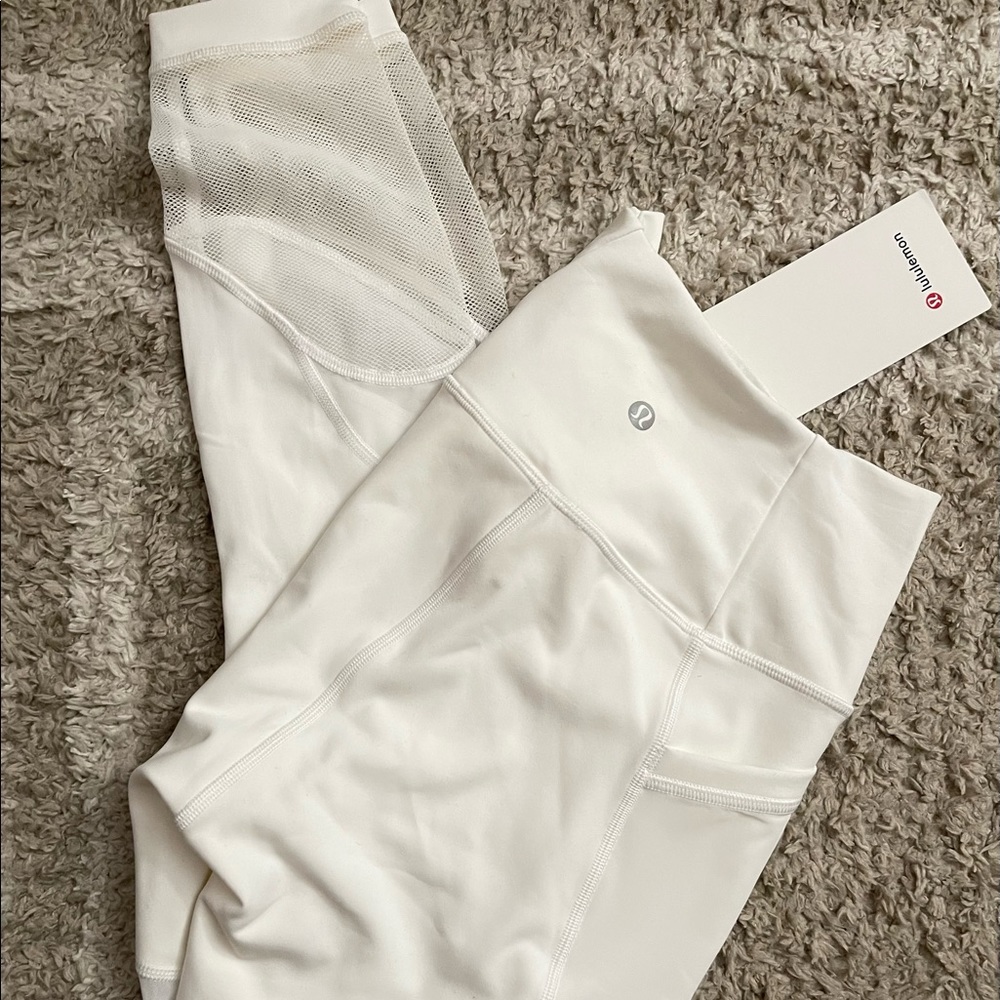 Lululemon White Leggings